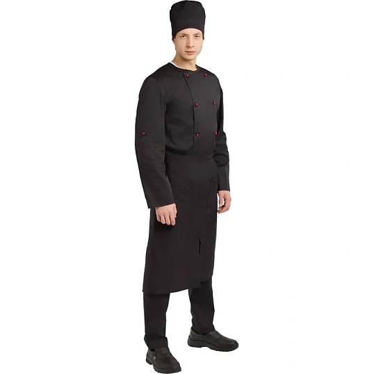 Колпак поварской (таблетка) черная