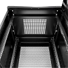 Шкаф напольный 19, 42U Cabeus ND-SC-42U60/120-BK 600x1200mm передн и задн