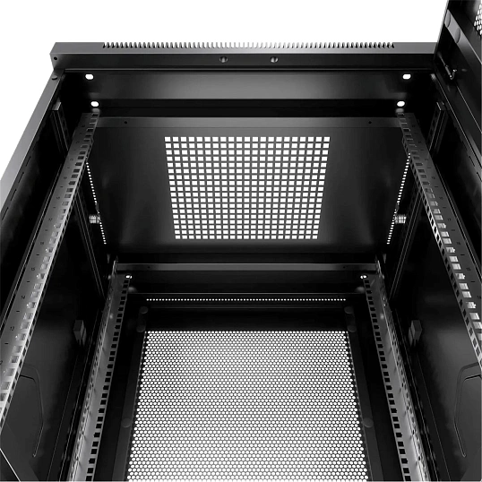 Шкаф напольный 19, 42U Cabeus ND-SC-42U60/120-BK 600x1200mm передн и задн