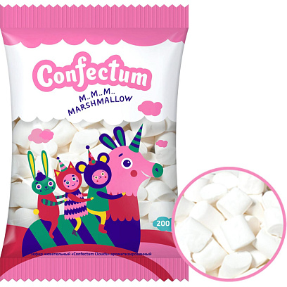 Зефир жевательный Confectum Clouds ароматизированный, 200г