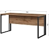 Стол К-Loft 241S003 Ш1580 дуб натур
