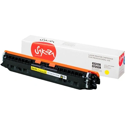 Картридж лазерный универсальный Sakura CE312A/CF352A жел. для HP M175A/M275