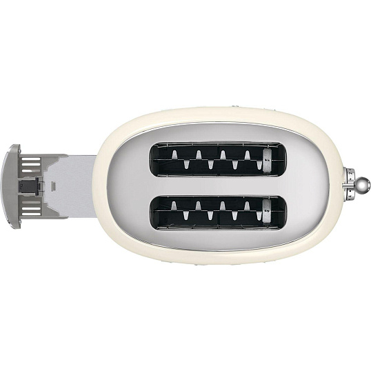 Тостер SMEG TSF01CREU,2 ломтика, кремовый