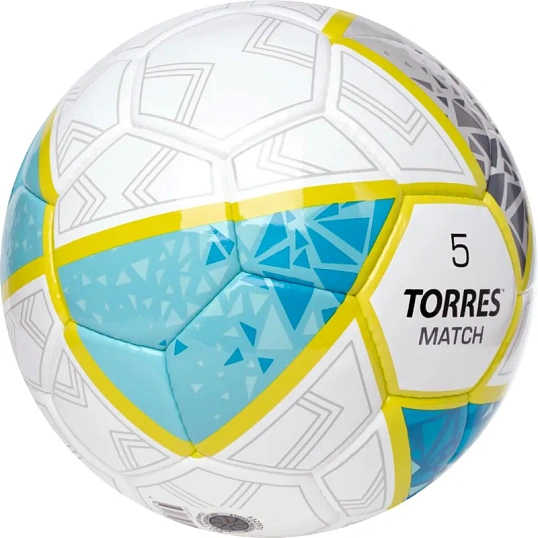 Мяч футбольный TORRES Match F323975, размер 5, 00017043