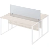 Экран к столам Комус Мебель К-Loft 241P003 1512х16х500 белый