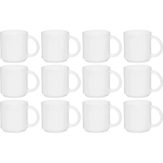 Набор кружек Эвридей 340 мл 12 шт/уп P8675/0