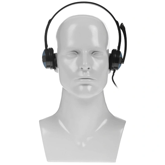 Гарнитура Sven AP-151MV 1.2м черный проводные оголовье (SV-015411)