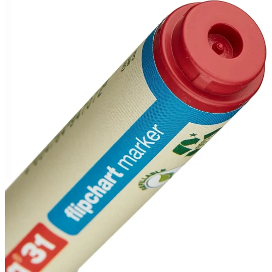 Маркер для флипчартов по бумаге EDDING 31/2 Ecoline, 1,5-3 мм, красный