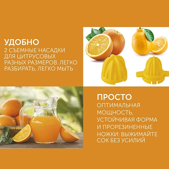 Соковыжималка SCARLETT SC-JE50C02 для цитрусовых (белый)