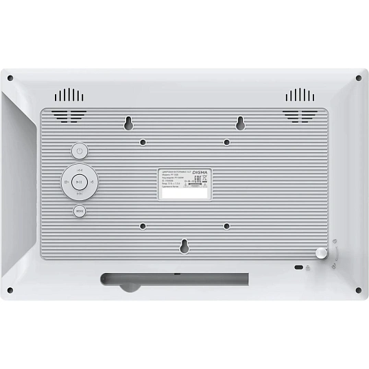 Фоторамка цифровая Digma 13.3PF-1300 IPS 1920x1080 белый ПДУ Видео PF1300W