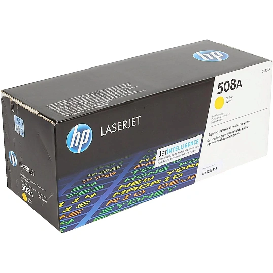 Картридж лазерный HP 508A CF362A жел. для CLJ Enterprise M552