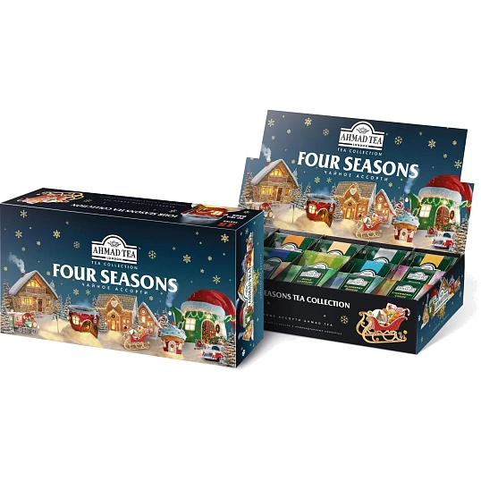 Чай Ahmad Tea Чайное Ассорти, пакет в конв, 15 вкусов, 90 пак (N060W-3) НГ