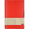 Ежедневник недатированный А5  METROPOL  (КРАСНЫЙ)3-491/02