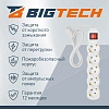 Сетевой фильтр BigTech ST516-5-W(5р/5м/16А/3,5кВт/3х1 мм2/белый)