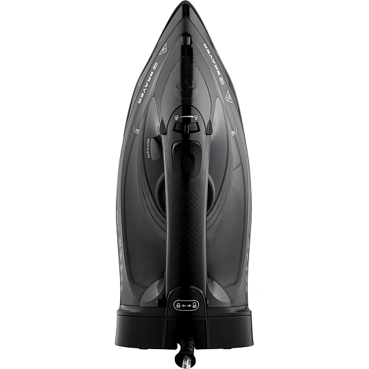 Утюг Brayer 4015BR,2400Вт,керам.140 г/мин,беспровод, 300 мл, черный
