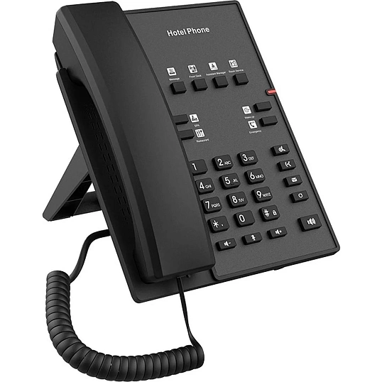 IP-телефон Fanvil H1, 1xE10/100 HD Voice, 8 DSS Keys, PoE, PSU