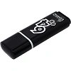 Флеш-память Smartbuy Glossy, 64Gb, USB 2.0, чер, SB64GBGS-K