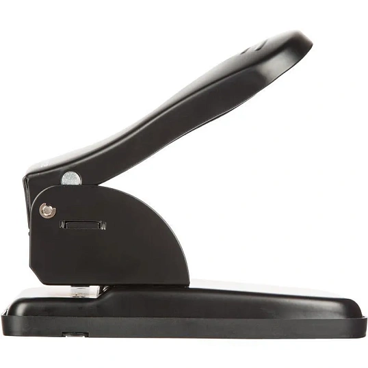 Дырокол металлический Attache до 65 листов, с линейкой, цвет черный