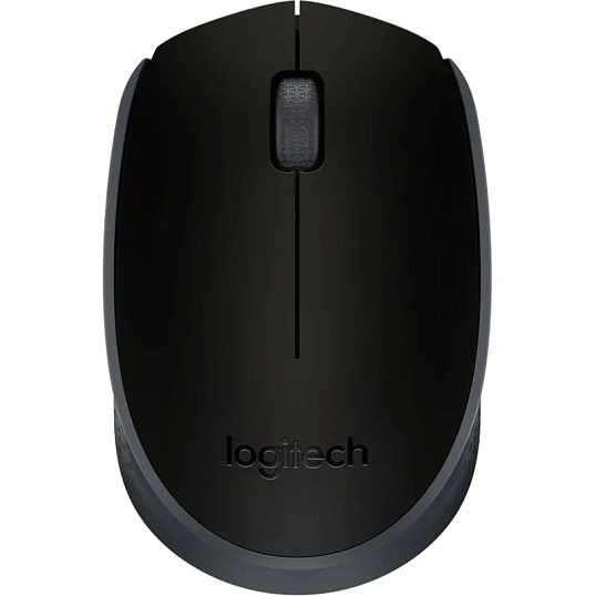 Мышь компьютерная Logitech USB OPTICAL WRL M171 BLACK