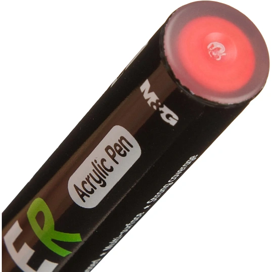 Набор акриловых маркеров M&G, круглый наконечник,2 мм,  5 цветов в наборе