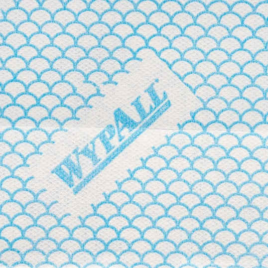 Материал протирочный нетканый WypAll X80 синий 1сл 25л/пач 10пач/уп 7565