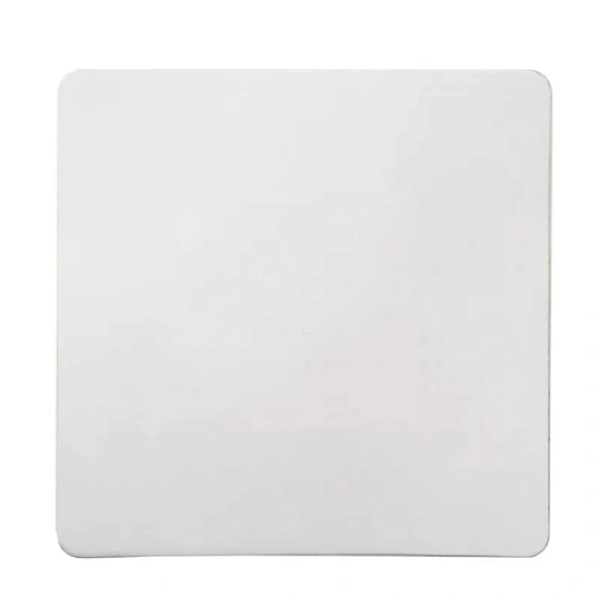 Этикетка гибкая деактивируемая 40х40мм белые (РЧ), 2000 шт/уп