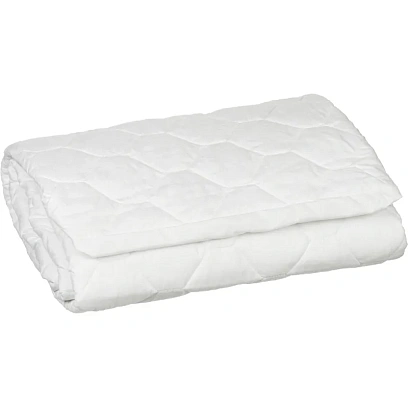 Наматрасник Luscan 90х200 с бортом, микрофибра/пэ