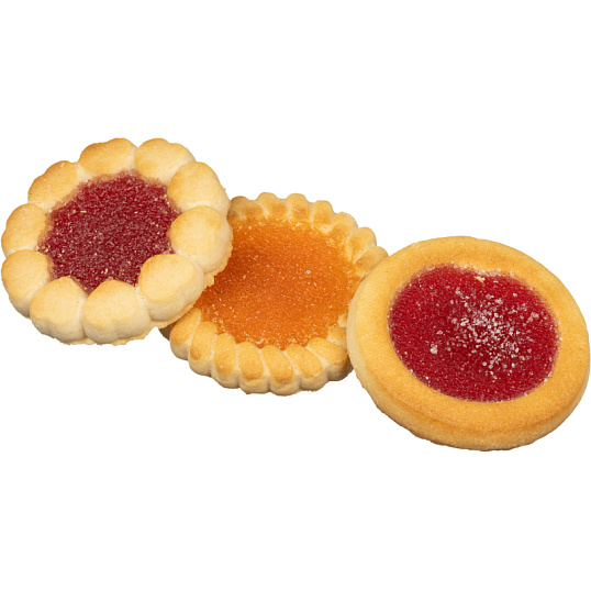 Печенье Деловой Стандарт сдобное 'Ассорти с мармеладными начинками' 410г