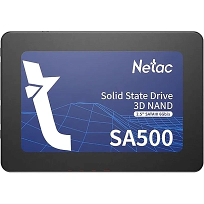 SSD накопитель Netac SA500 2.5 SATA 3D NAND 256GB(NT01SA500-256-S3X)