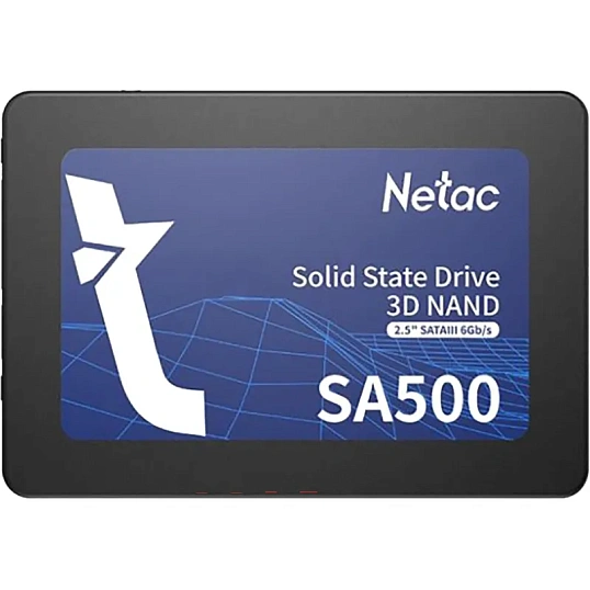 SSD накопитель Netac SA500 2.5 SATA 3D NAND 256GB(NT01SA500-256-S3X)