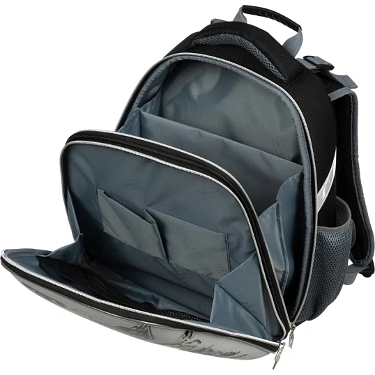 Ранец Комус Класс Basic Тачки, СО,2 отд, эргоном. Спинка