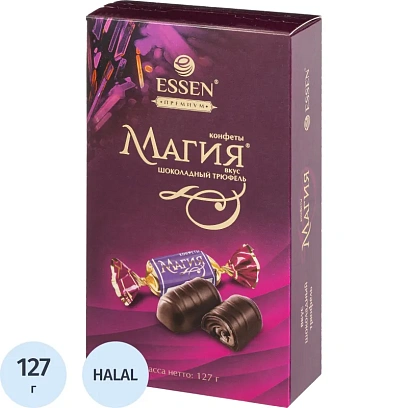 Конфеты ESSEN Магия, со вкусом шоколадного трюфеля, 127г