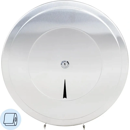 Диспенсер для туалетной бумаги сталь 370х350х121 мм