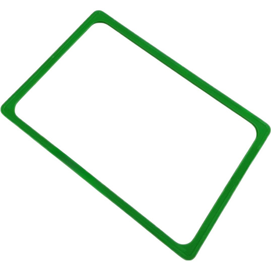 Рамка пластиковая А4, зеленый, 10шт/уп 102004-07