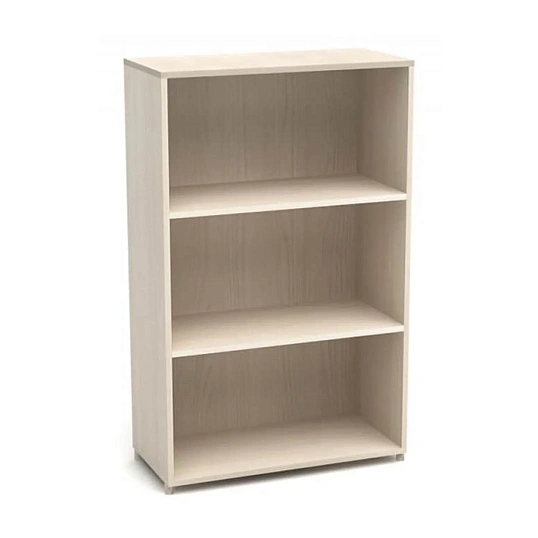 Стеллаж MON_Канц   открытый низкий ШК39.15 дуб.мол