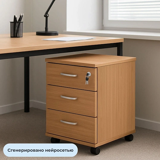 Тумба Easy One . мобильная 911274 (336) груша ароза