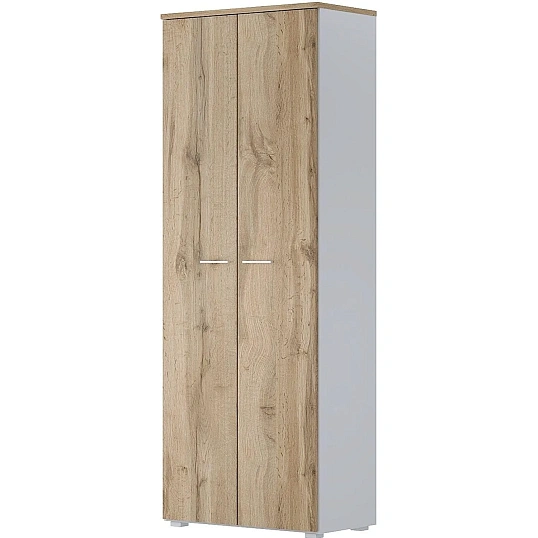 Корпус гардероба Комус Мебель К-Loft 241H010 786х420х2106 дуб натур/белый