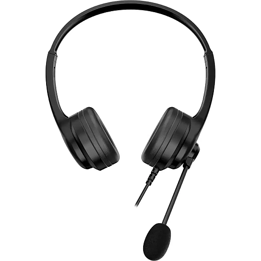 Гарнитура проводная USB Genius HS-235U черный 31710036400