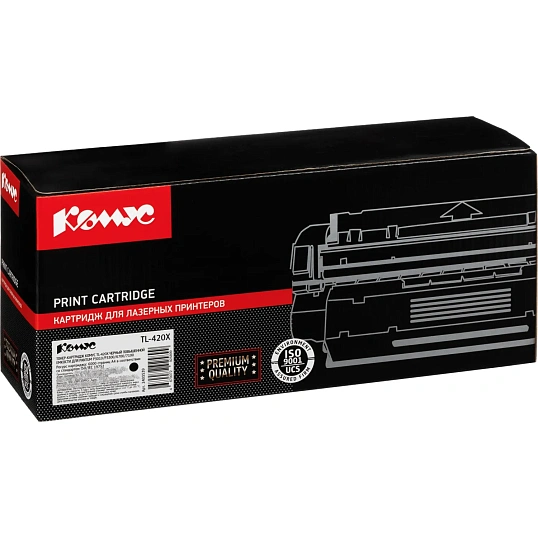Тонер-картридж Комус TL-420X чер.пов.емк.для Pantum P3010/P3300/6700/7100