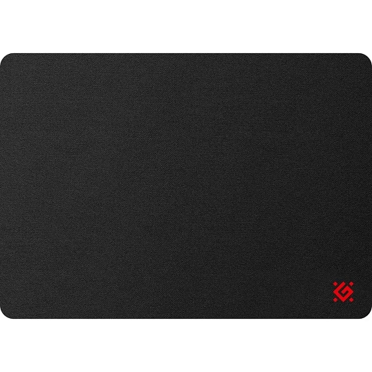 Коврик для мыши Defender Black S 250x350x3 мм, игровой ткань+резина (50017)