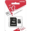 Карта памяти SmartBuy microSDHC 32Gb UHS-I Cl10 +ад, SB32GBSDCL10-01
