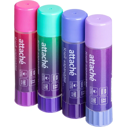 Клей-карандаш 21г Attache градиет