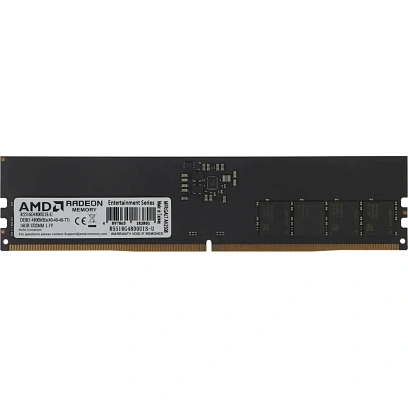 Модуль памяти AMD DIMM DDR5 16GB 4800MHz (R5516G4800U1S-U)