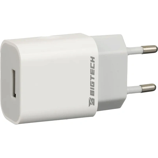 Зарядное устройство 2A, 1USB, белый BT-JCHR-003/C-IPN139