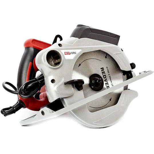 Пила циркулярная (дисковая) REDVERG 1600Вт, d190х20мм (RD-CS150-66L)