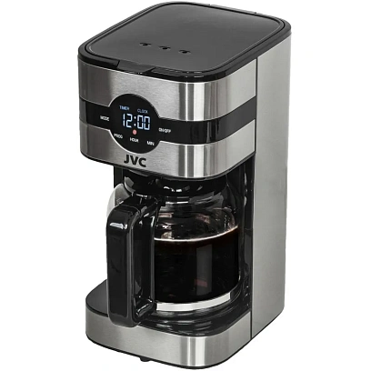 Кофеварка капельного типа JVC JK-CF28, 1000Вт, объем для воды 1.5 л