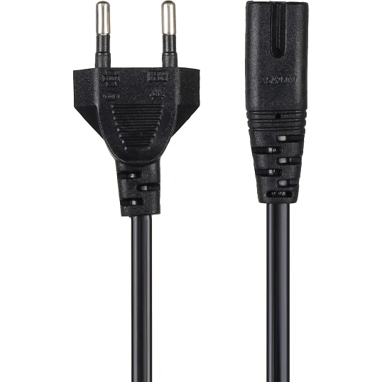 Кабель для аудио-видео IEC-320-C7, 2-pin 3m ,черный, iOpen<ACE023-3.0M