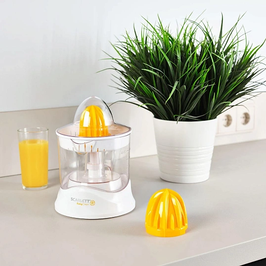 Соковыжималка SCARLETT SC-JE50C02 для цитрусовых (белый)