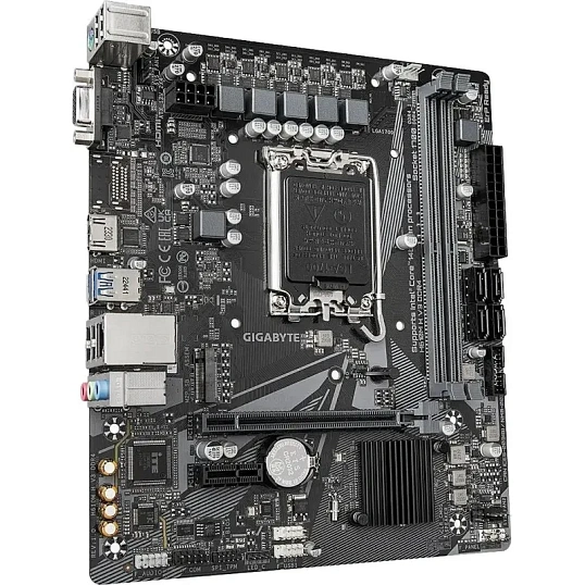 Материнская плата Gigabyte H610M H V3 DDR4 s1700 Intel H610 2xDDR4 mATX