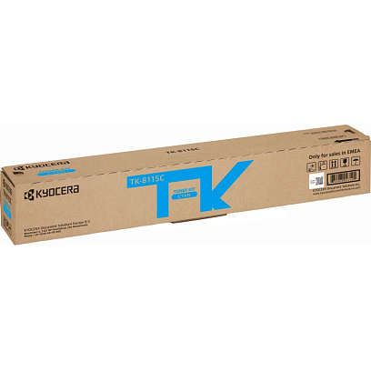 Тонер-картридж Kyocera TK-8115C гол. для M8124cidn/M8130cidn
